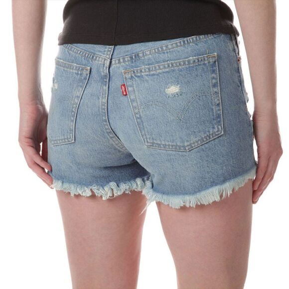 NWT LEVIS 501 HIGH RISE SHORTS SIZE 31 - Picture 3 of 16